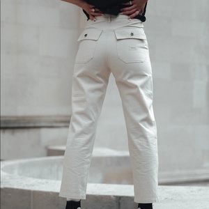 P&Co 304 Service Fatigue Pants - Ecru